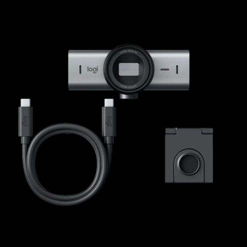 מצלמת רשת LOGITECH MX BRIO 4K ULTRA HD - צבע גרפיט