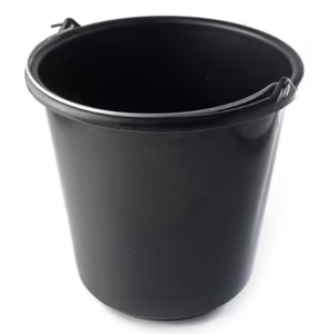 דלי שחור 10 ליטר