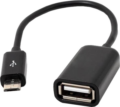 מתאם כבל איכותי USB FEMALE To MICRO USB OTG