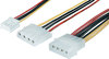 כבל מאריך מתח (ספק כח) לדיסק קשיח 20 ס"מ MOLEX
