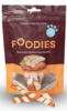 חטיף FOODIES מקלות מגולגלים דגים ועוף, 100 גרם – FOODIES Fish and Chicken Stick Wraps | מולי חיות מחמד