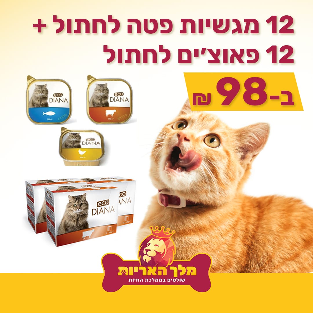מבצע 12 דיאנה + 12 פאוצ