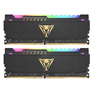 זכרון GAMING XPOWERVIPER BLACK PATRIOT DDR4 16GB 3200 C16 RGB צלעות קרור