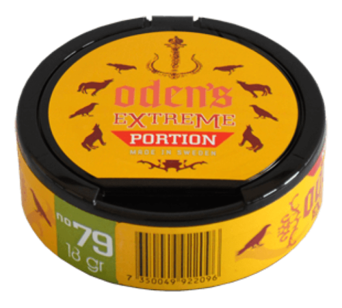 טבק לעיסה SNUS ODEN'S מס' 79 אקסטרים שקיקים
