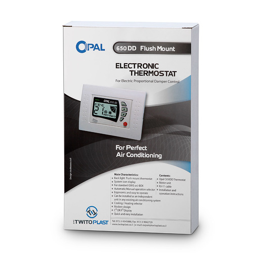 ערכת הפעלה לדמפר חשמלי OPAL 650 DD