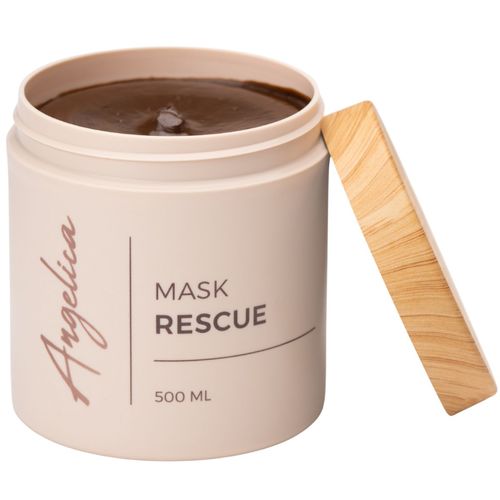 מסכת רסקיו RESCUE מסכה ייחודית לשיער עבה\מקורזל ויבש מאוד אנג`ליקה 500 מ