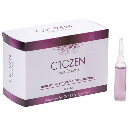 אמפולות טיפוליות לשיקום השיער ציטוזן CITOZEN