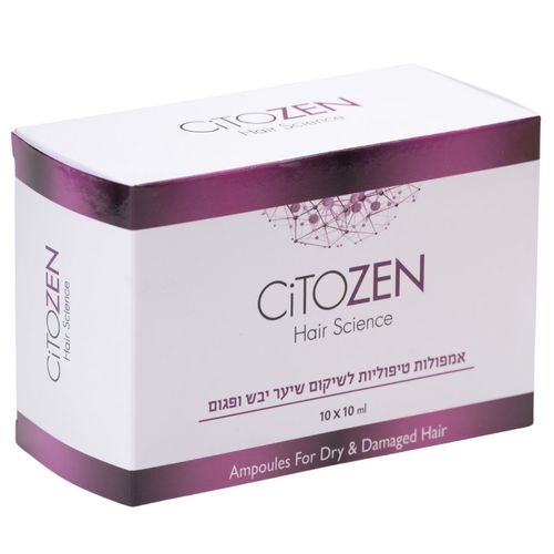 אמפולות טיפוליות לשיקום השיער ציטוזן CITOZEN