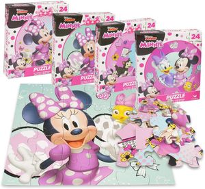 פאזל 24 חלקים מיני מאוס (ציור אקראי)