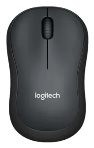 עכבר אלחוטי שקט Logitech M220 Silent - צבע שחור