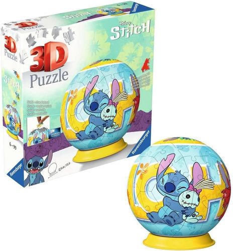 פאזל כדור תלת מימד 72 חלקים - סטיץ'