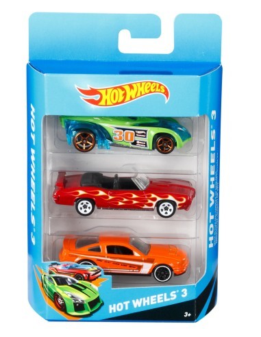 מארז 3 מכוניות הוט ווילס