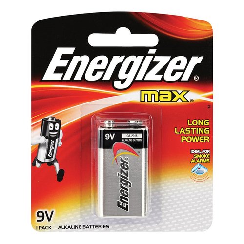 סוללה אנרג'ייזר בבליסטר Energizer 9V