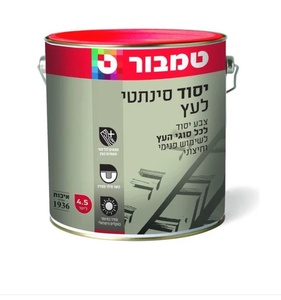 יסוד סינתטי לעץ לבן שבור 4.5 ליטר מבית טמבור