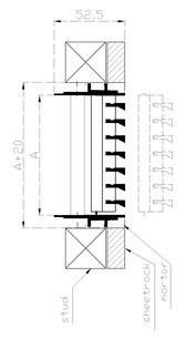 מפזר אויר קירי 200x10 מתכת(דקורר)