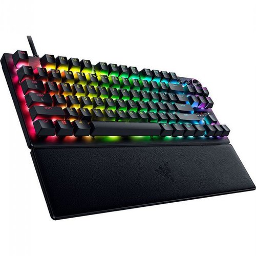 מקלדת גיימינג אופטית Razer Huntsman V3 Pro Tenkeyless שחורה
