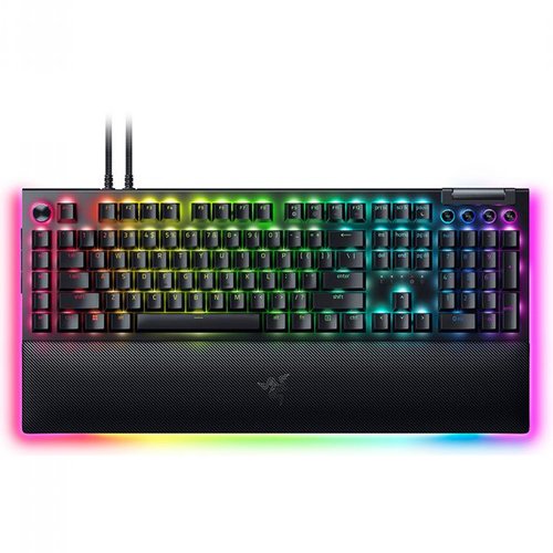 מקלדת גיימינג מכנית Razer Blackwidow V4 Pro Green Switch