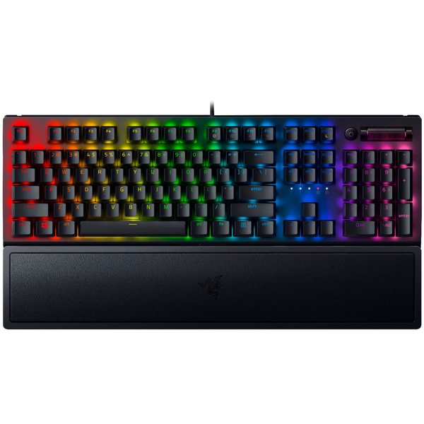 מקלדת גיימינג מכנית Razer Blackwidow V3 Green Switch