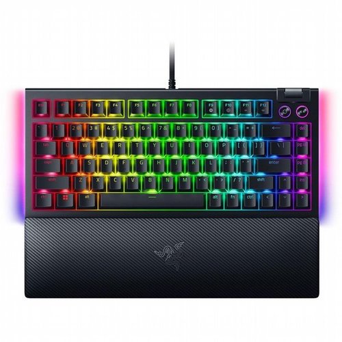 מקלדת גיימינג מכנית Razer Blackwidow V4 75% Hot Swappable