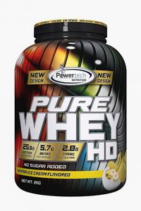 אבקת חלבון בטעם גלידת וניל 2 ק"ג pure whey