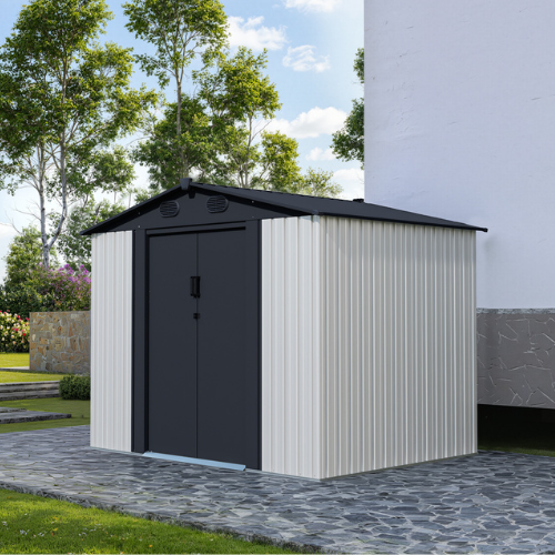מחסן מתכת 2.47X1.93 דגם Garden Top T186