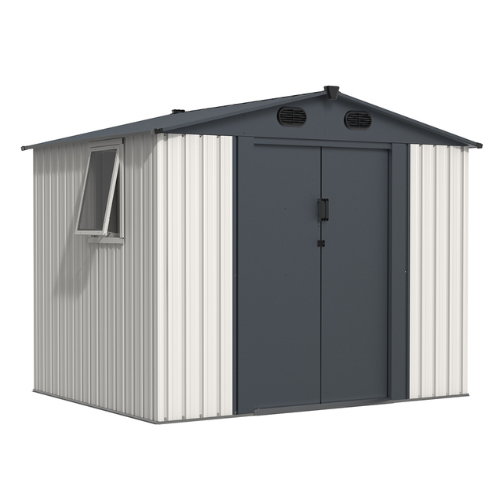 מחסן מתכת 2.47X1.93 דגם Garden Top T186