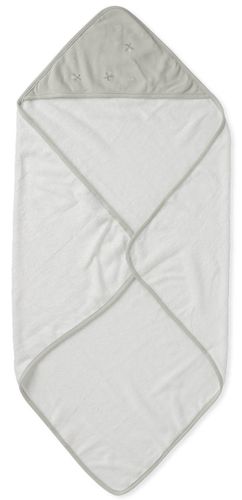 מגבת רחצה דו-שכבתית עם כובע עשויה מכותנת במבוק סופגת במיוחד - גחליליות