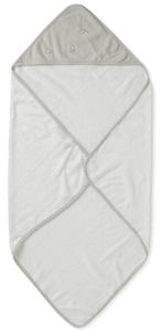 מגבת רחצה דו-שכבתית עם כובע עשויה מכותנת במבוק סופגת במיוחד - גחליליות