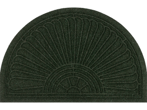 מפתן כניסה ירוק DUNE half moon floor mat 55X85