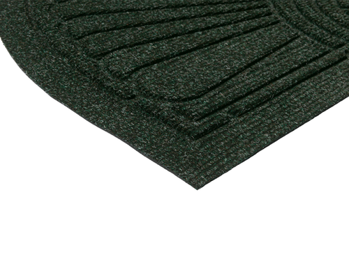 מפתן כניסה ירוק DUNE half moon floor mat 55X85