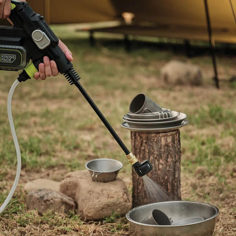 מכשיר שטיפה בלחץ WORX 20V - גוף בלבד וורקס WU633.91 - גוף בלבד