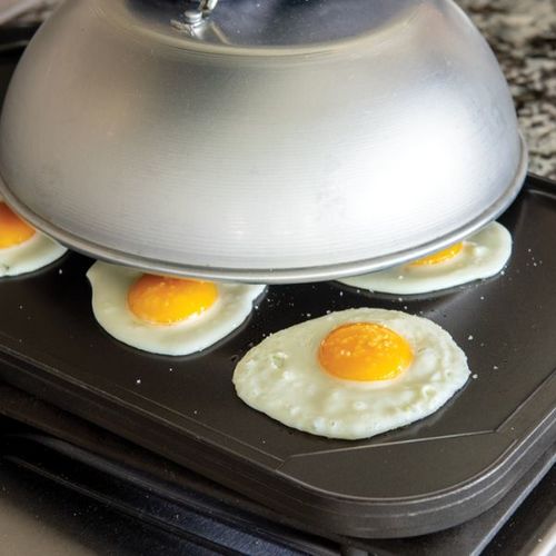 מכסה צלייה ואידוי גדול Nordic ware