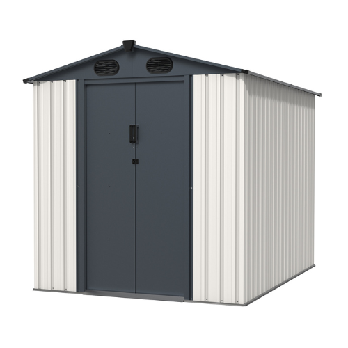 מחסן מתכת 1.86X2.41 דגם Garden Top T268