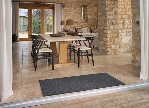 שטיח ללא גומי אפור Turtle Mat Grey 75X150