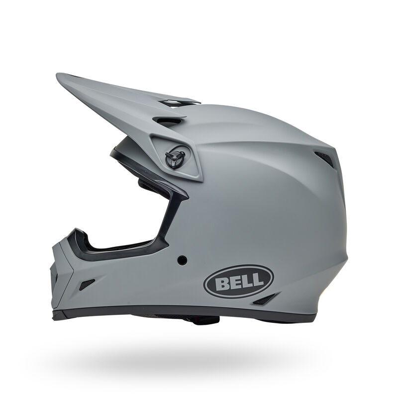 קסדה לאופנוע BELL MX-9 MIPS V25 אפור בטון מט