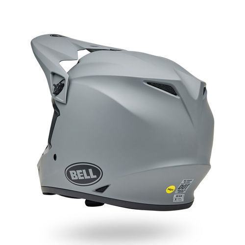 קסדה לאופנוע BELL MX-9 MIPS V25 אפור בטון מט