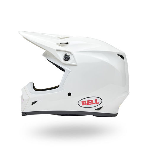 קסדה לאופנוע BELL MX-9 MIPS V25 צבע לבן