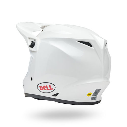 קסדה לאופנוע BELL MX-9 MIPS V25 צבע לבן
