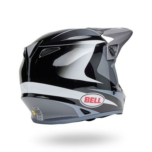 קסדת שטח BELL MX-9 MIPS V25 אפור\שחור\לבן