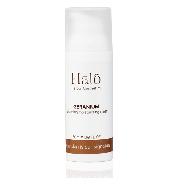 קרם לחות גרניום לאיזון עור הפנים 50 מ"ל | Geranium Balancing Moisturizing cream