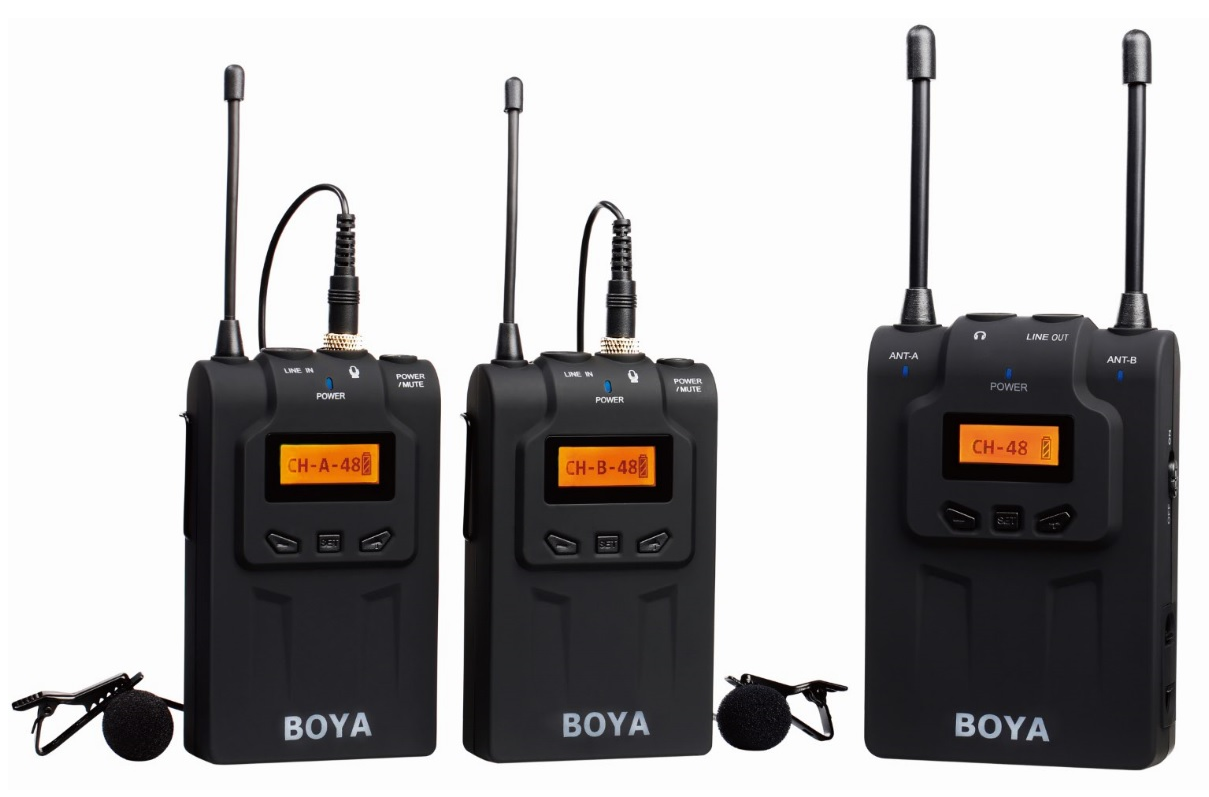משדר קול אלחוטי Boya BY-WM8