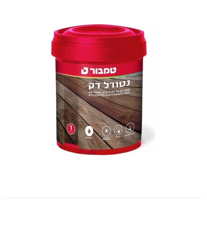 נטורל דק מראה טבעי (שקוף) 5 ליטר מבית טמבור