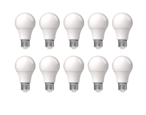 מארז 10 נורות לד 20W אור צהוב