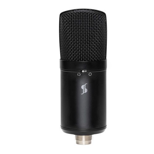 מיקרופון קונדנסר USB מתוצרת Stagg עם ממברנה כפולה 
