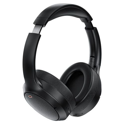 אוזניות אלחוטיות Bluetooth עם סינון רעשים אקטיבי, רמת אטימות IPX4, מתקפלות, שחור