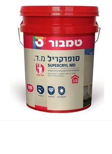 סופרקריל מ.ד 18 ל לבן/פסטל P מבית טמבור