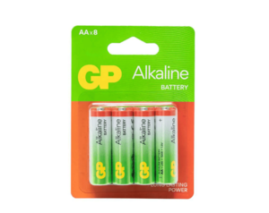 8 סוללות אולטרה אלקליין GP | AA