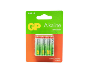 8 סוללות אולטרה אלקליין GP | AAA
