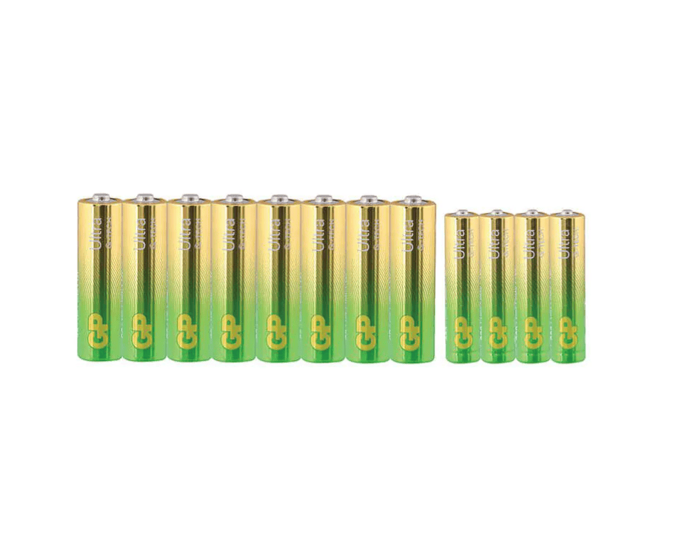 מארז סוללות GP  AAx8+AAAx4