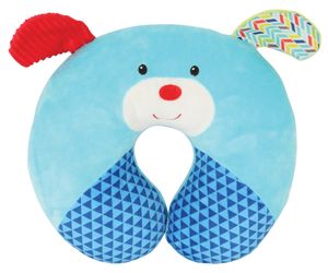 כרית תמיכה והתפתחות לתינוק לחיזוק שרירי הצוואר והגב עם צבעים ומרקמי שונים - כלבלב